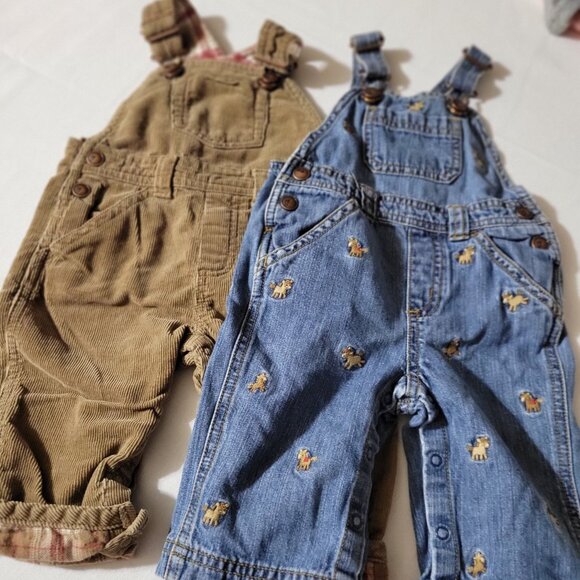 Gymboree Pony Ranch Used 3-6 month overalls. Located A22 - Picture 2 of 3